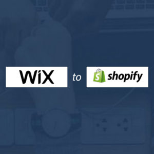 Wix to Shopify Migration
